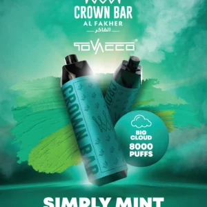 Al Fakher Vape Crown Bar Big Cloud 8000 Puffs 5% Nicotine Disposable Vape Wholesale - European Warehouse Stock - LOGOVAPE - 10