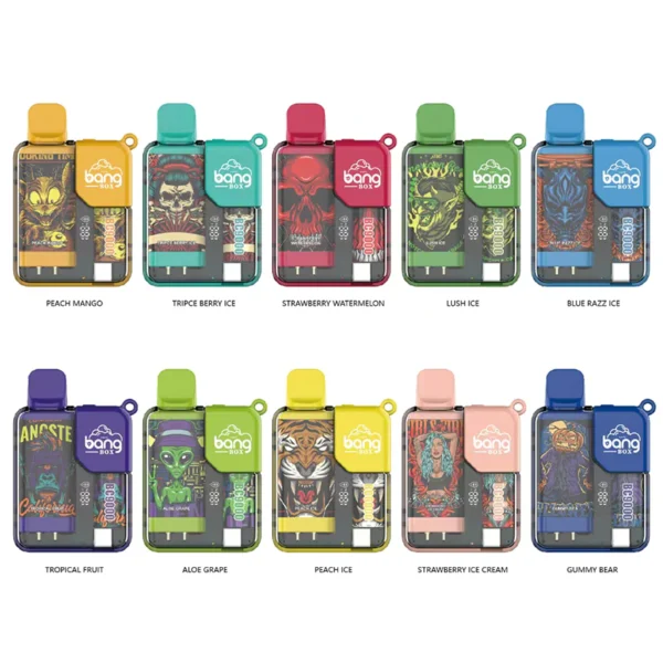 Bang Box 9000 Puffs 0% 2% 3% 5% Nicotine Rechargeable LED Pover Display Disposable Vape Wholesale - LOGOVAPE - 7