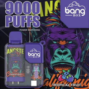 Bang Box 9000 Puffs 0% 2% 3% 5% Nicotine Rechargeable LED Pover Display Disposable Vape Wholesale - LOGOVAPE - 9