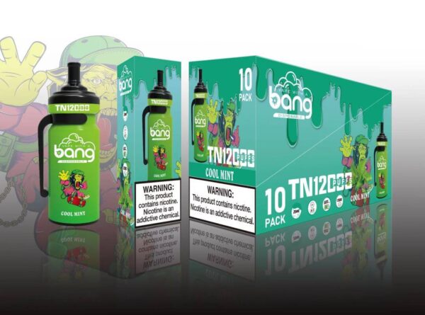 Bang Tn 12000 Puffs 0% 2% 3% 5% Nicotin Disposable Vape original E Cigarette Wholesale - LOGOVAPE - 11