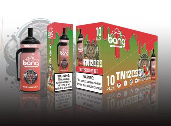 Bang Tn 12000 Puffs 0% 2% 3% 5% Nicotin Disposable Vape original E Cigarette Wholesale - LOGOVAPE - 4