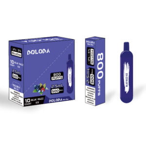 DOLODA Mini bar 800 Puffs 2% Nicotine Rechargeable Disposable E-Cigarettes Vape Wholesale - LOGOVAPE - 12