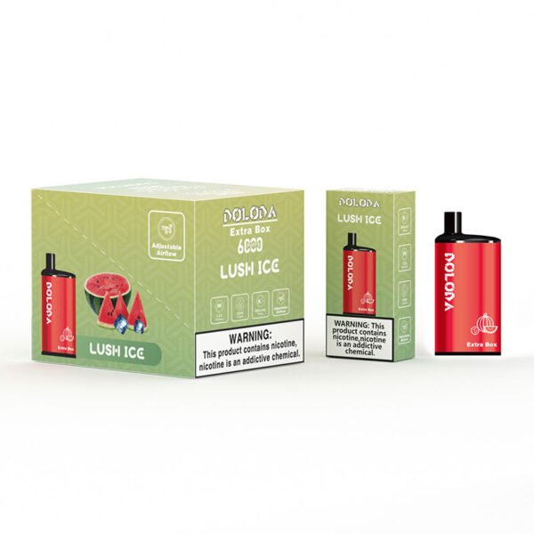 DOLODA Extra Box 6000 Puffs 2% 5% Nicotine Rechargeable Disposable Vape Wholesale - LOGOVAPE - 7