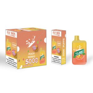 ELF BOX 5000 Puffs 0% 2% 3% 5% Nicotine Disposable Vape Authentic E Cigarette Pen Wholesale - LOGOVAPE - 43