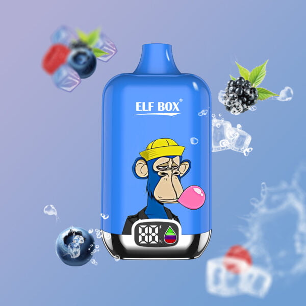 ELF box digital 12000 puffs 0% 2% 3% 5% Nicotine LED display Disposable Vape Wholesale - LOGOVAPE - 14