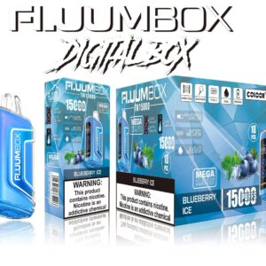 FluuM Digital Box TN 15000 Puffs 0% 2% 3% 5% Nicotine Rechargeable Disposable Vape Pen Pods E-Cigarette Wholesale - LOGOVAPE - 16