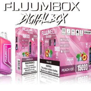 FluuM Digital Box TN 15000 Puffs 0% 2% 3% 5% Nicotine Rechargeable Disposable Vape Pen Pods E-Cigarette Wholesale - LOGOVAPE - 15