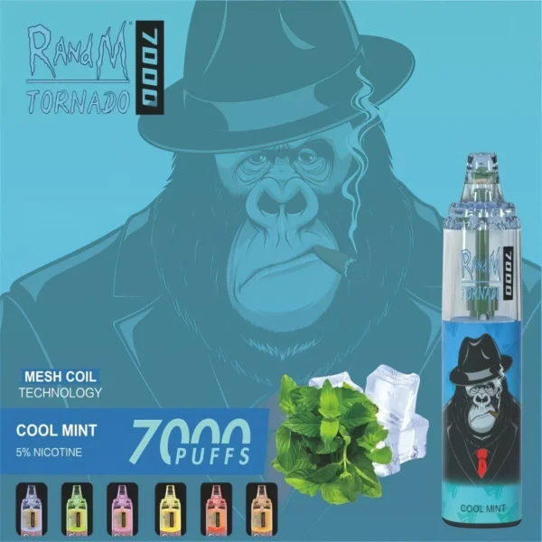 RandM Tornado 7000 Puffs 0% 2% 3% 5% Nicotine Disposable Vape Wholesale - LOGOVAPE - 2