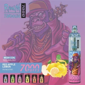 RandM Tornado 7000 Puffs 0% 2% 3% 5% Nicotine Disposable Vape Wholesale - LOGOVAPE - 10