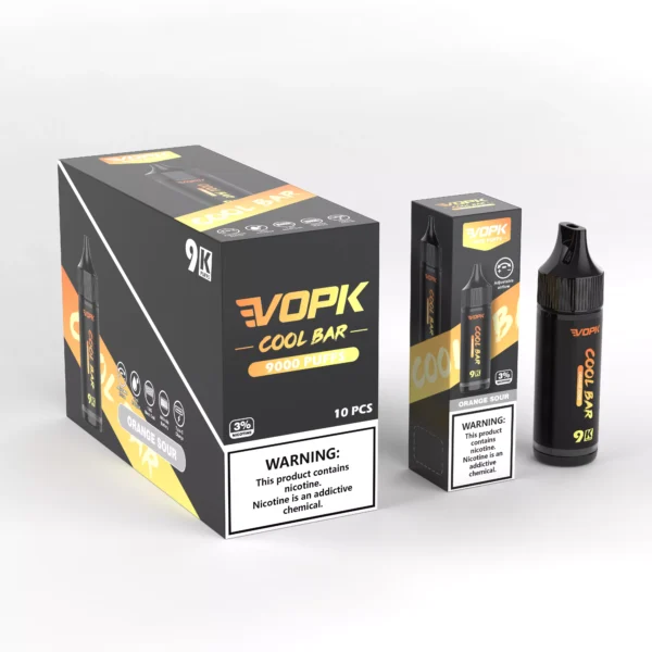 VOPK COOL BAR-9000 PUFFS 0% 2% 3% 5% Nicotine Disposable Vape Wholesale - LOGOVAPE - 6