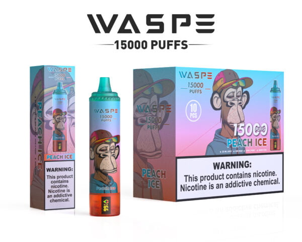 WASPE 15000 PUFFS 0% 2% 3% 5% Nicotine Disposable Vape Wholesale - LOGOVAPE - 7