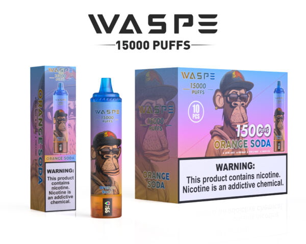 WASPE 15000 PUFFS 0% 2% 3% 5% Nicotine Disposable Vape Wholesale - LOGOVAPE - 14