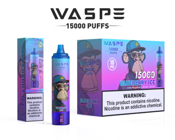 WASPE 15000 PUFFS 0% 2% 3% 5% Nicotine Disposable Vape Wholesale - LOGOVAPE - 8