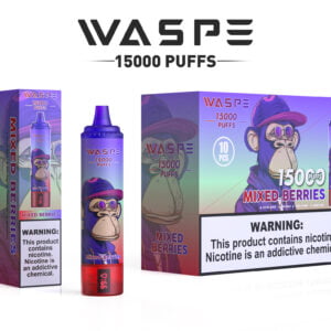 WASPE 15000 PUFFS 0% 2% 3% 5% Nicotine Disposable Vape Wholesale - LOGOVAPE - 23