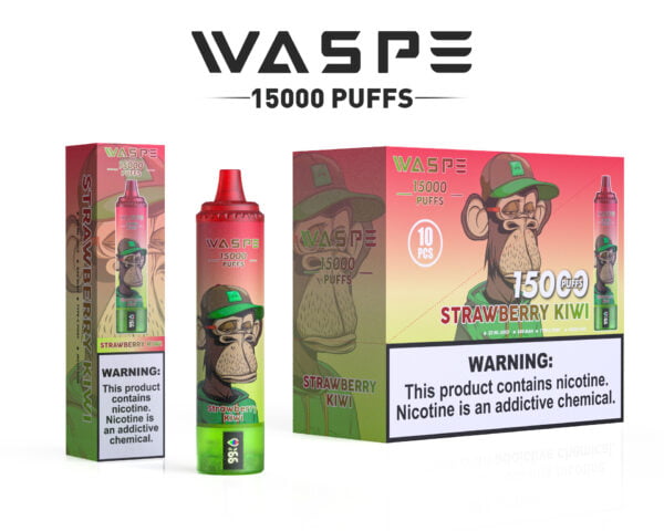 WASPE 15000 PUFFS 0% 2% 3% 5% Nicotine Disposable Vape Wholesale - LOGOVAPE - 11