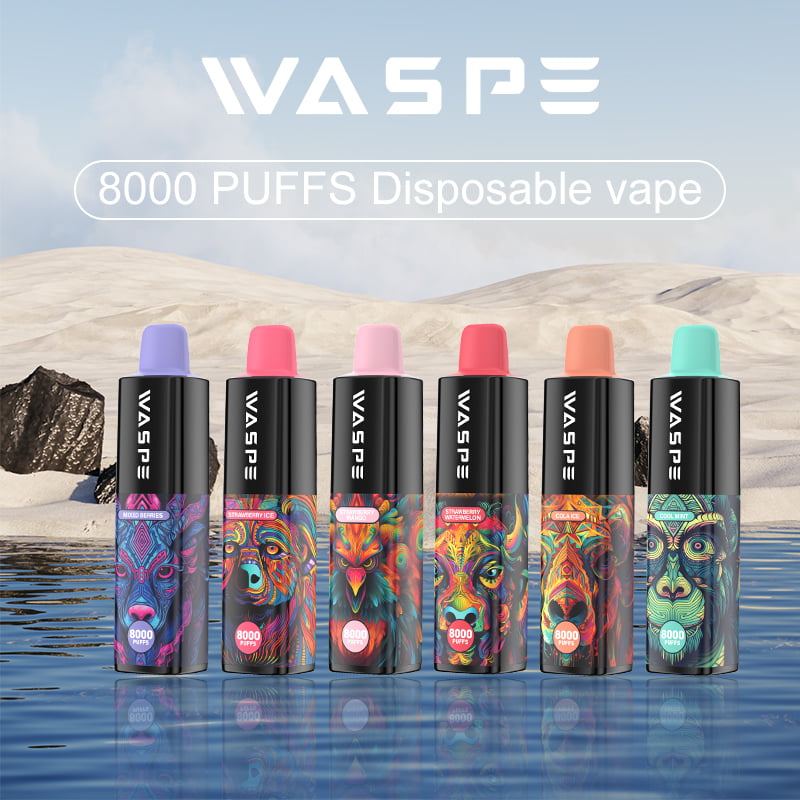 WASPE 8000 PUFFS 0% 2% 3% 5% Nicotine Disposable Vape Wholesale - LOGOVAPE - 21