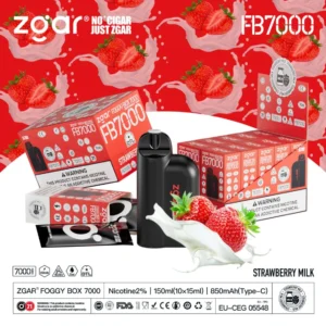 ZGAR FOGGY BOX 7000 Puffs 2% Nicotine Rechargeable Disposable Vape Wholesale - LOGOVAPE - 28