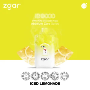 ZGAR ICE BOX 8000 Puffs 2% Nicotine Rechargeable Disposable Vape Wholesale - LOGOVAPE - 20