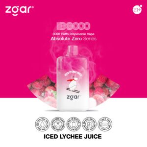 ZGAR ICE BOX 8000 Puffs 2% Nicotine Rechargeable Disposable Vape Wholesale - LOGOVAPE - 21