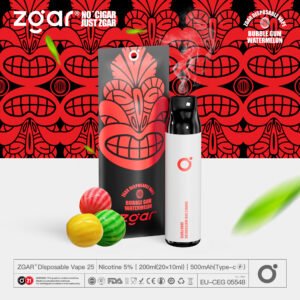 ZGAR ZG25 3000 Puffs 5% Nicotine Rechargeable Disposable Pod Wholesale - LOGOVAPE - 35