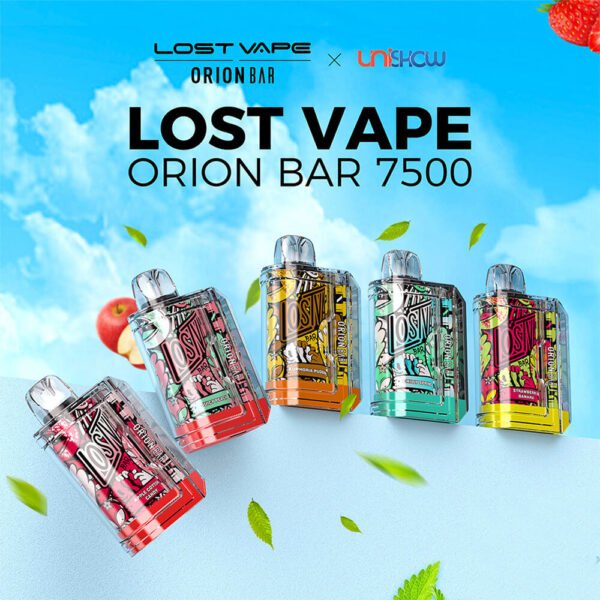 Lost Vape Orion Bar 7500 Puffs 5% Nicotine Rechargeable Disposable Vape Wholesale - LOGOVAPE - 1