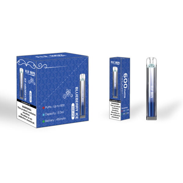 ELF BOX 600 Puffs 2% Nicotine Disposable Vape Pen Wholesale - LOGOVAPE - 8