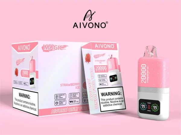 AIVONO 20000 Puffs Dual Mesh 0% 2% 3% 5% Low Nicotine Rechargeable Disposable Vapes Pen Bulk Buy Wholesale - LOGOVAPE - 3