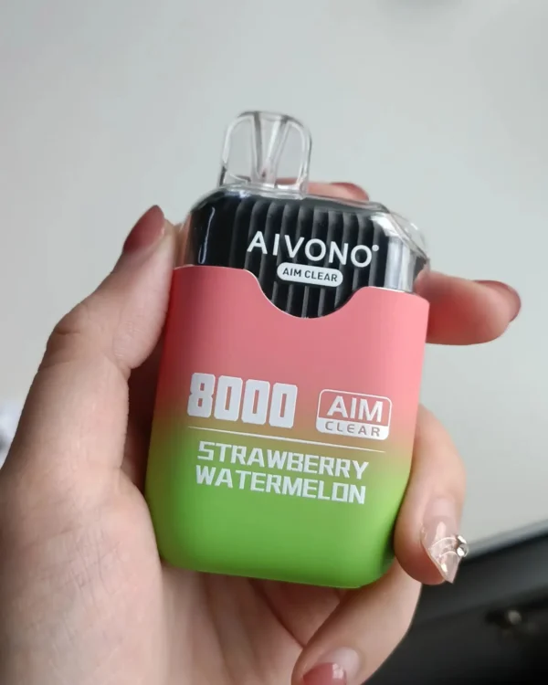 AIVONO AIM CLEAR 8000 PUFFS 0% 2% 5% alacsony nikotin -újratölthető eldobható vapes toll ömlesztett vásárlás nagykereskedelem - Logovape - 1