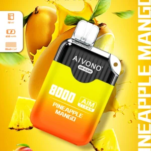 Aivono AIM Clear 8000 Puffs 0% 2% 5% Low Nicotin wiederaufladbar Einweg -Vapes Pen Bulk kaufen Großhandel - Logovape - 14