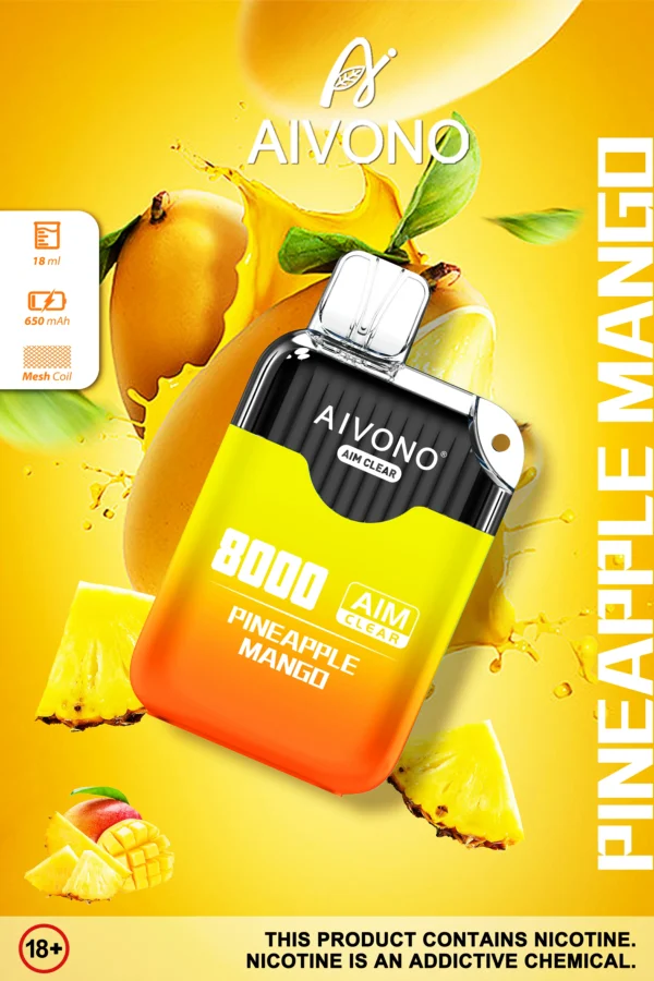 AIVONO AIM CLEAD 8000 BUFS 0% 2% 5% a basso numero di nicotina VAPE VAPE VAPE PEN BUNGA ACQUISTA ACQUISTA - LOGOVAPE - 4