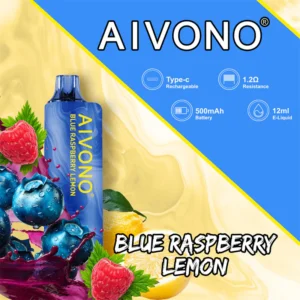 AIVONO AIM GUN 7000 Puffs 0% 2% 3% 5% Low Nicotine Rechargeable Disposable Vapes Pen Bulk Buy Wholesale - LOGOVAPE - 17