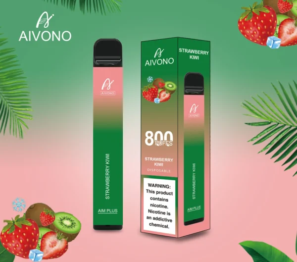 AIVONO AIM PLUS 800 Puffs 0% 2% 5% Low Nicotine Rechargeable Disposable Vapes Pen Bulk Buy Wholesale - LOGOVAPE - 12