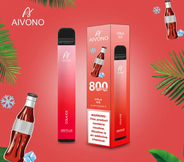 AIVONO AIM PLUS 800 Puffs 0% 2% 5% Low Nicotine Rechargeable Disposable Vapes Pen Bulk Buy Wholesale - LOGOVAPE - 2