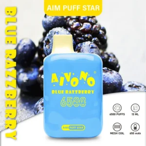 AIVONO AIM PUFFSTAR 6500 Puffs 0% 2% 5% Low Nicotine Rechargeable Disposable Vapes Pen Bulk Buy Wholesale - LOGOVAPE - 15