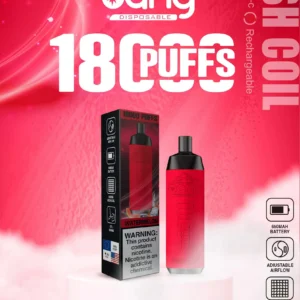 Bang Crown Bar 18000 Puffs 0% 2% 3% 5% Низкий никотиновый перезаряжаемый одноразовый вейп -вапин