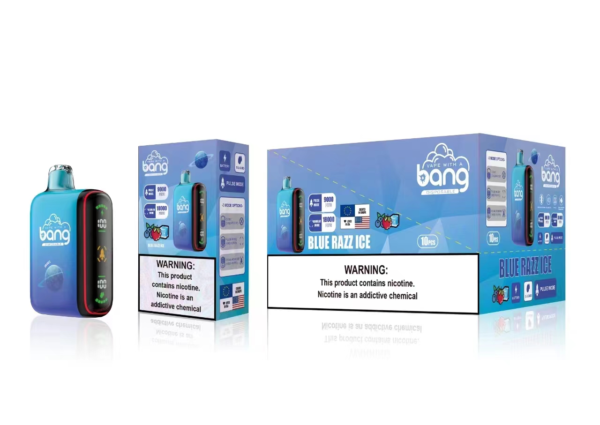 Bang 18000 Puffs Dual Mesh Digital Box 0% 2% 3% 5% Low Nicotine Rechargeable Disposable Vapes Pen Bulk Buy Wholesale - LOGOVAPE - 8