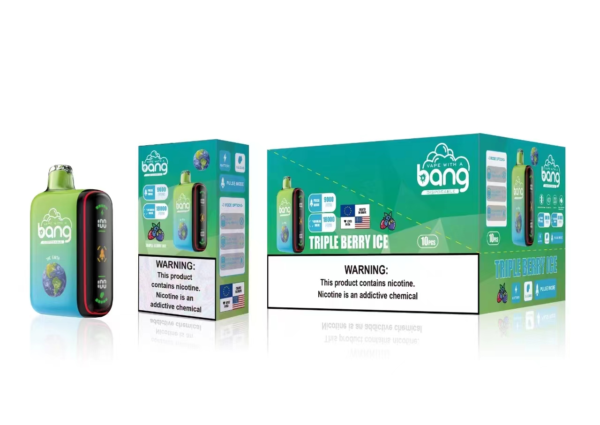 Bang 18000 Puffs Dual Mesh Digital Box 0% 2% 3% 5% Low Nicotine Rechargeable Disposable Vapes Pen Bulk Buy Wholesale - LOGOVAPE - 7