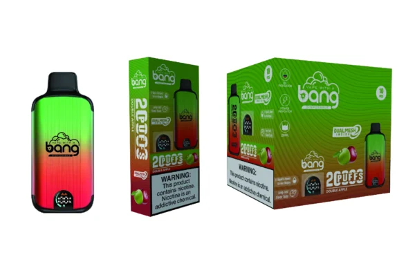 Bang Vape 20000 Puffs Dual Mesh 0% 2% 3% 5% Low Nicotine LED display Rechargeable Bulk Buy Disposable Vape Pen Wholesale - LOGOVAPE - 8