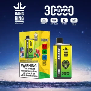 Bang King 30000 Puffs Double Flavor 0% 2% 3% 5% Low Nicotine Rechargeable Disposable Vapes Pen Bulk Buy Wholesale - LOGOVAPE - 14