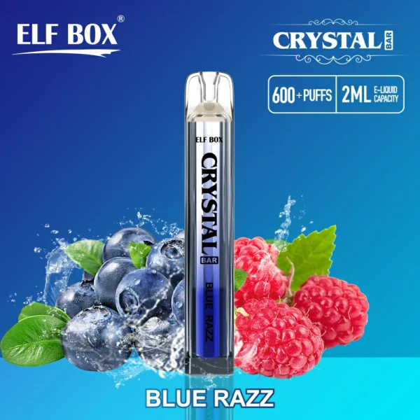 ELF BOX CRYSTAL BAR 600 Puffs 0% 2% 5% Nicotine Rechargeable Disposable vape Bulk Buy Wholesale - LOGOVAPE - 3