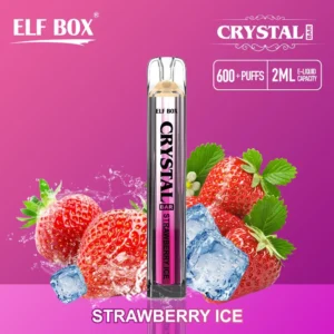 ELF BOX CRYSTAL BAR 600 Puffs 0% 2% 5% Nicotine Rechargeable Disposable vape Bulk Buy Wholesale - LOGOVAPE - 20