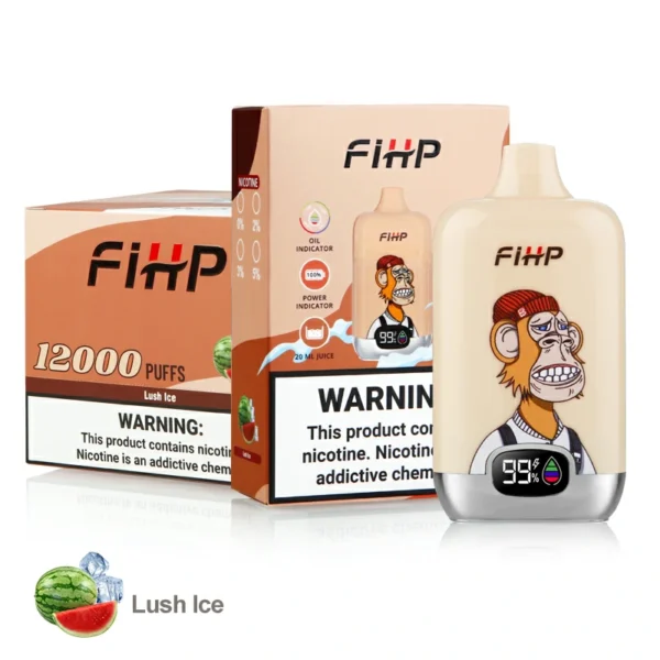 FIHP 12000 Puffs 2% 5% Low Nicotine Rechargeable Disposable Vapes Pen Bulk Buy Wholesale - LOGOVAPE - 2