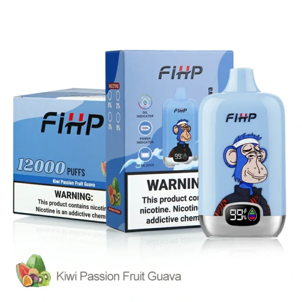 FIHP 12000 Puffs 2% 5% Low Nicotine Rechargeable Disposable Vapes Pen Bulk Buy Wholesale - LOGOVAPE - 3