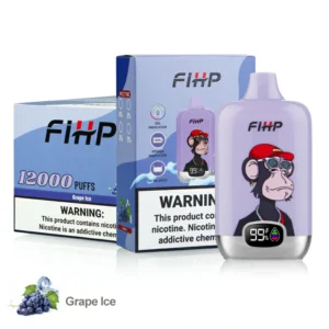 FIHP 12000 Puffs 2% 5% Low Nicotine Rechargeable Disposable Vapes Pen Bulk Buy Wholesale - LOGOVAPE - 14