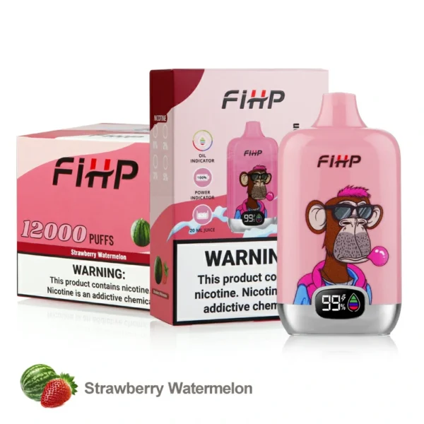 FIHP 12000 Puffs 2% 5% Low Nicotine Rechargeable Disposable Vapes Pen Bulk Buy Wholesale - LOGOVAPE - 5