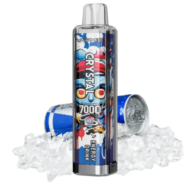 Vapme Crystal 7000 Puffs 2% 5% Nicotine Rechargeable Disposable Vapes Bulk buy Wholesale - LOGOVAPE - 9