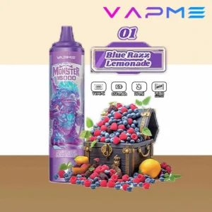 Vapme Monster 16000 Puffs 2% 5% Nikortywalne naładowanie nikotyn