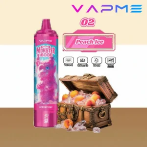 VapMe Monster 16000 Puffs 2% 5% Nicotine Oplaadbare wegwerpbare Vapes Bulk Koop Groothandel - Logovape - 25