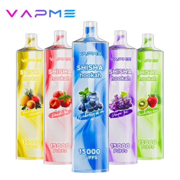 Vapme Shisha Hookah 15000 Puffs 0% 2% Nicotina Recarregável Descartável Vapes Comprar a granel por atacado - LOGOVAPE - 13