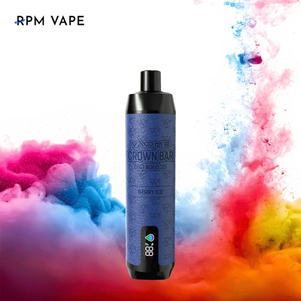 Vapme Crown Bar 18000 Pro Max 2% 5% Nicotina 18000 Pushs Recarregável Vapes descartáveis ​​em massa Comprar atacado - Logovape - 13